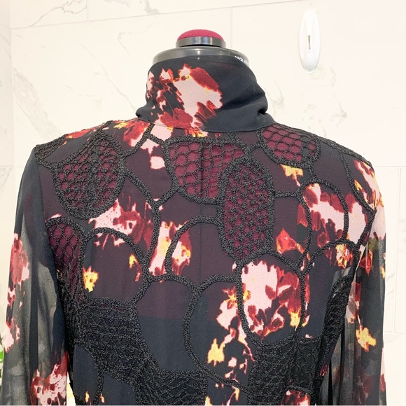 NWT Reiss Rakel Floral Mini Dress 2NWT - Picture 4 of 16